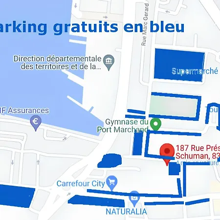 公寓 Spacieux 90m2 4 Chambres, Proche Mer, Climatisation, Confort