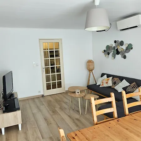 Spacieux 90m2 4 Chambres, Proche Mer, Climatisation, Confort 公寓 *